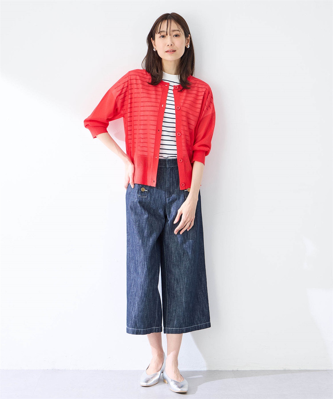 Petit Honfleur クルーネックカーディガン_sub_10