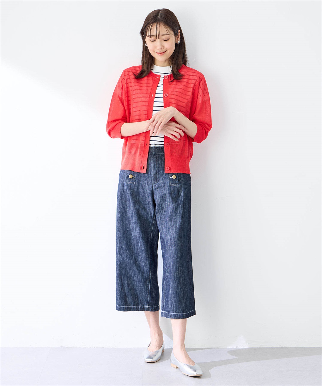 Petit Honfleur クルーネックカーディガン_sub_11