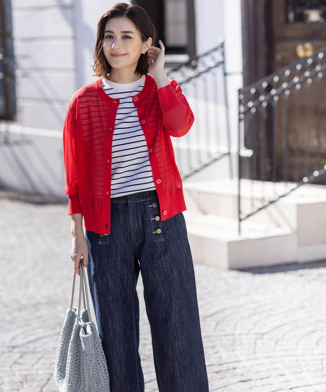 Petit Honfleur クルーネックカーディガン_sub_16