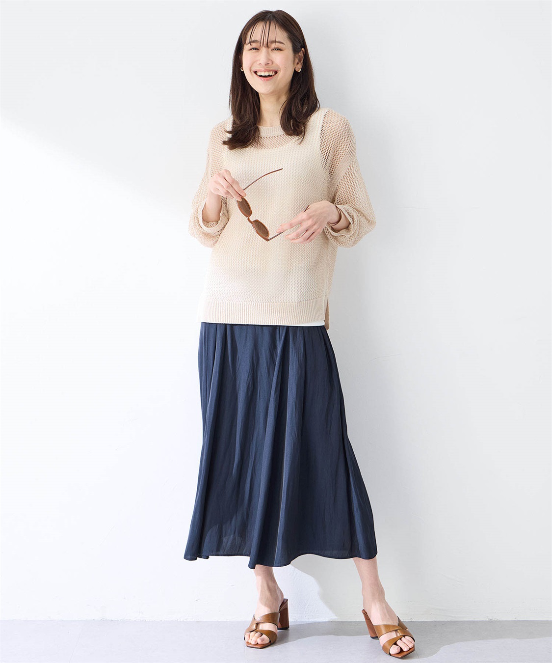 Petit Honfleur メッシュニットプルオーバー_sub_10