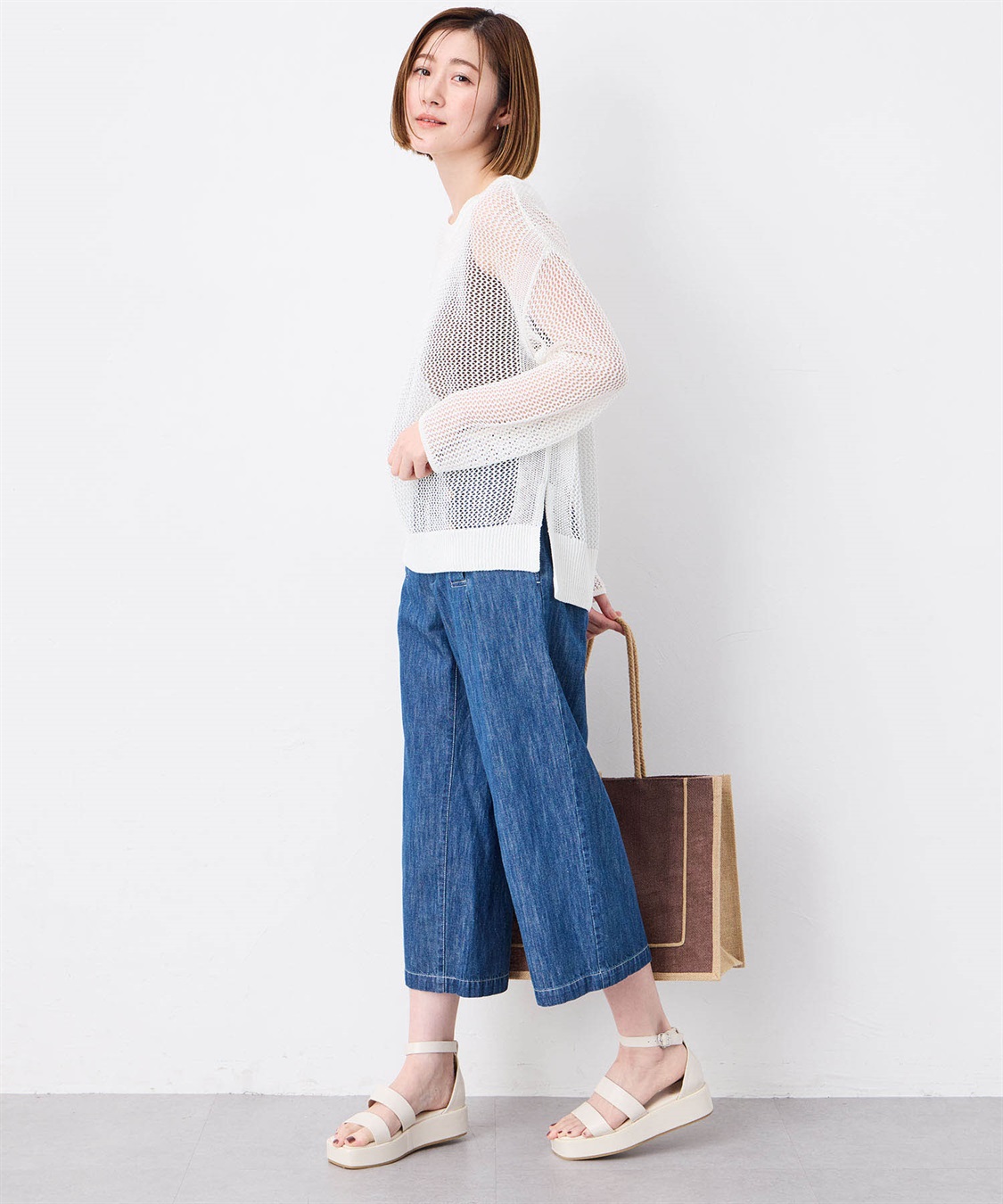 Petit Honfleur メッシュニットプルオーバー_sub_14