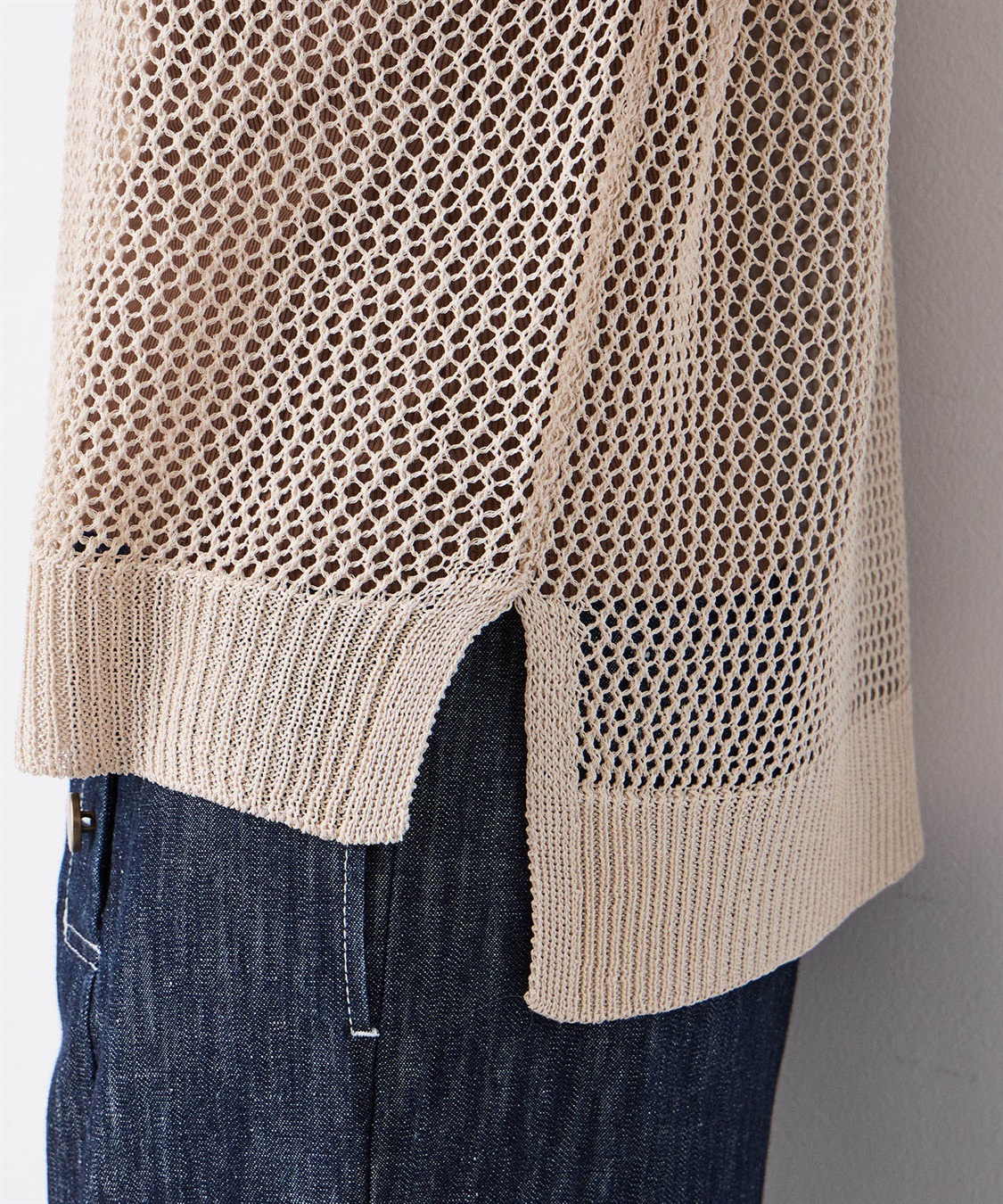Petit Honfleur メッシュニットベスト_sub_5