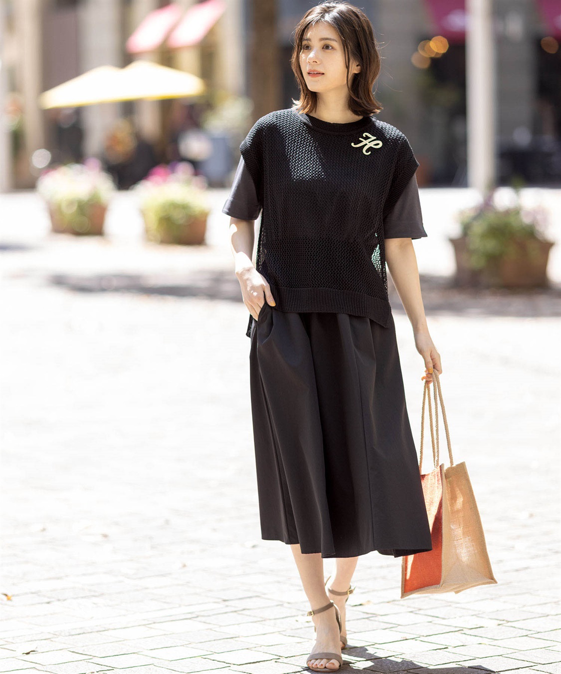 Petit Honfleur メッシュニットベスト_sub_11