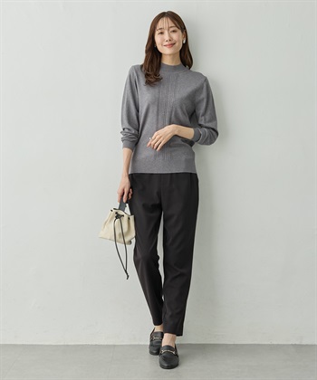 楽ちんハイネックプルオーバー Petit Honfleur｜クロスプラス公式通販