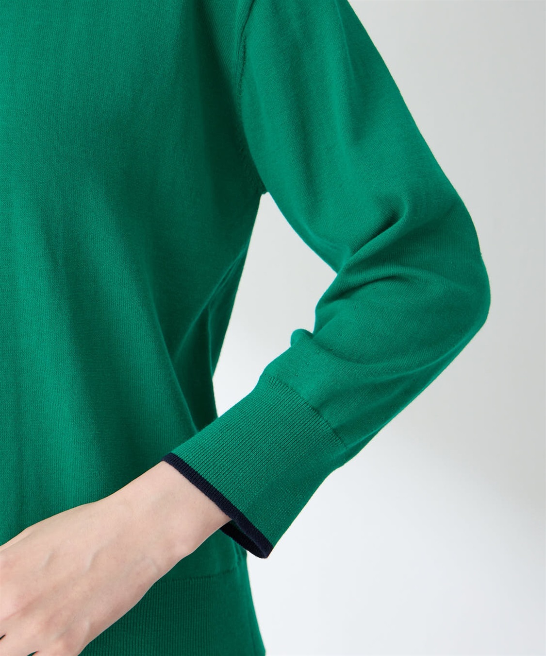 Petit Honfleur バイカラーニットプルオーバー_sub_23