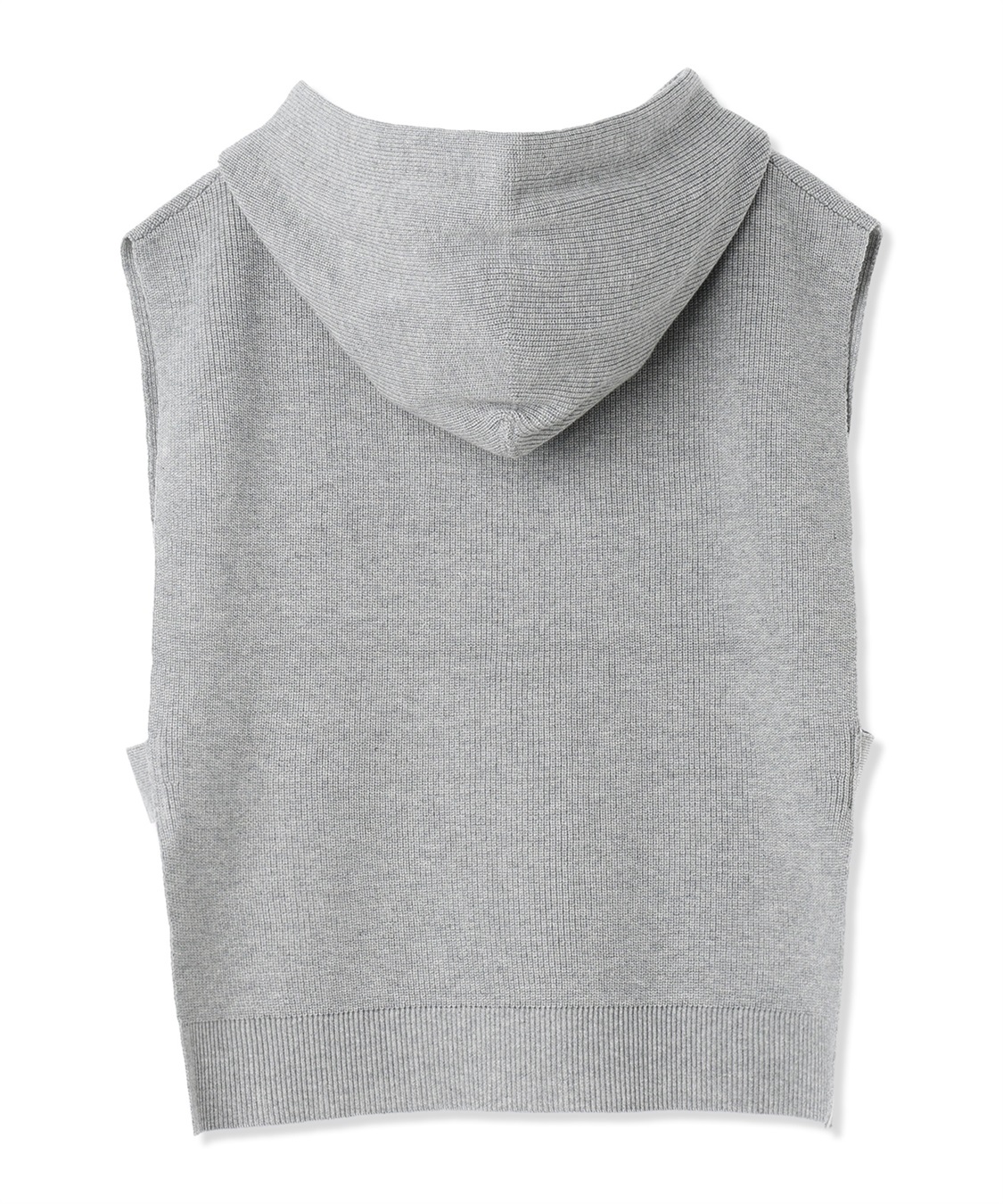 Petit Honfleur フードニットベスト【ウォッシャブル】_sub_19