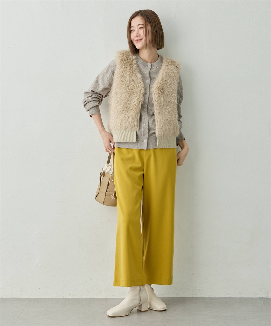 Petit Honfleur ファーベスト【ハンドウォッシャブル】_sub_10