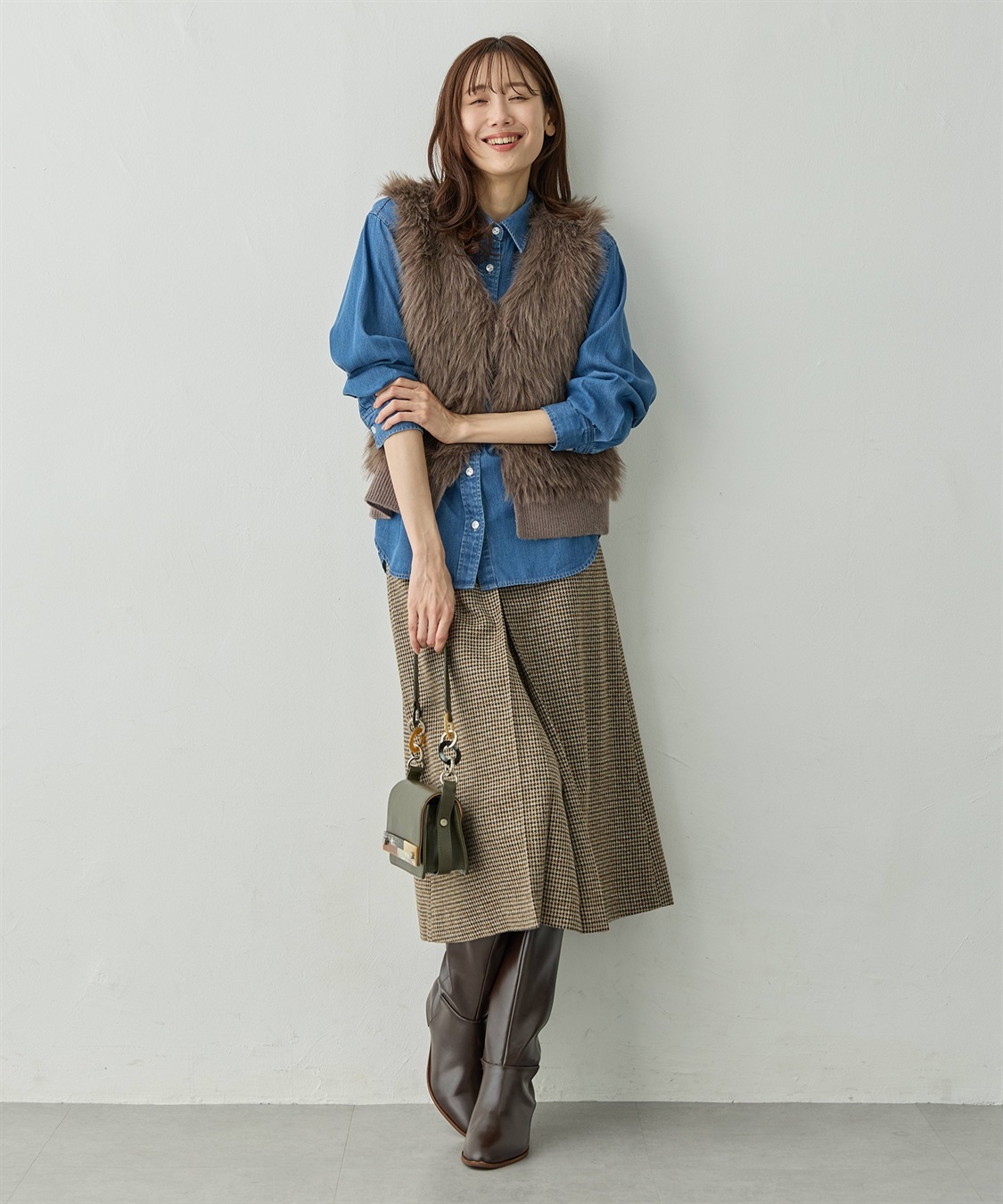 Petit Honfleur ファーベスト【ハンドウォッシャブル】_sub_13