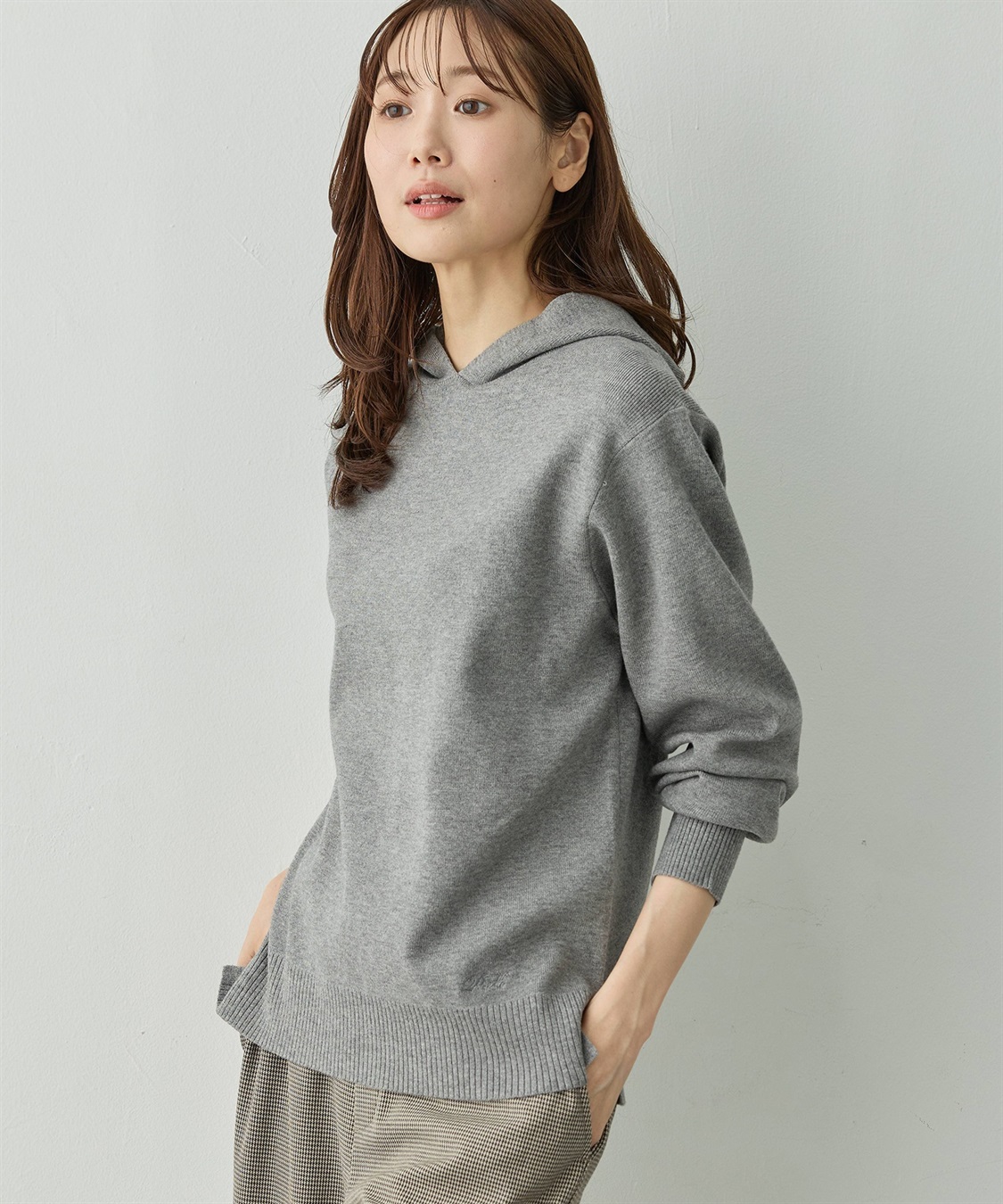 Petit Honfleur フードニットパーカー【ウォッシャブル】_sub_7