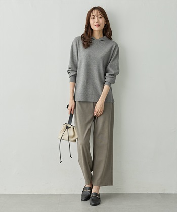 Petit Honfleur フードニットパーカー【ウォッシャブル】_subthumb_14