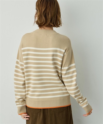 Petit Honfleur ボーダーブルオーバー_subthumb_3