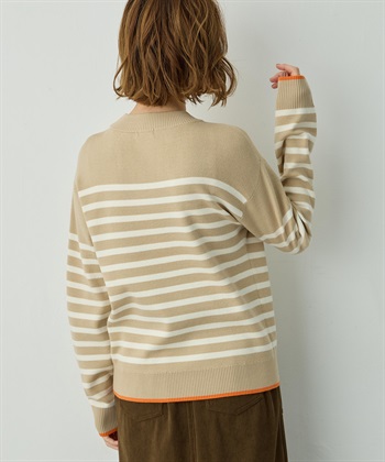 Petit Honfleur ボーダーブルオーバー_subthumb_4