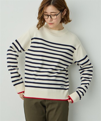 Petit Honfleur ボーダーブルオーバー_subthumb_7