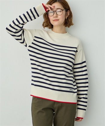 Petit Honfleur ボーダーブルオーバー_subthumb_8