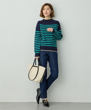 Petit Honfleur ボーダーブルオーバー_subthumb_12