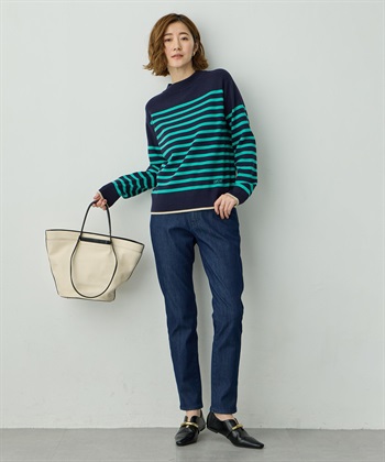 Petit Honfleur ボーダーブルオーバー_subthumb_14