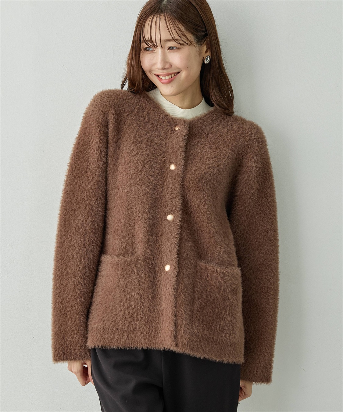 フェザージャケット【ハンドウォッシャブル】 Petit Honfleur｜クロス