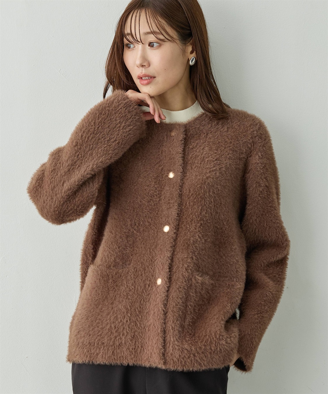 Petit Honfleur フェザージャケット【ハンドウォッシャブル】_sub_3