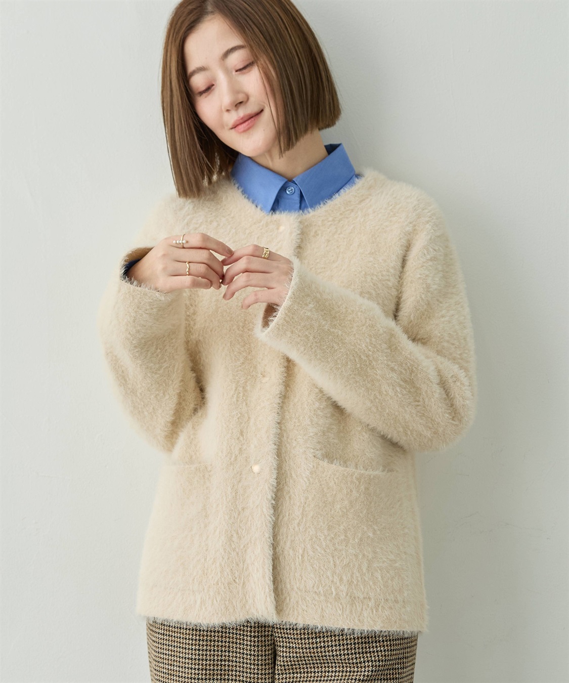 Petit Honfleur フェザージャケット【ハンドウォッシャブル】_sub_9