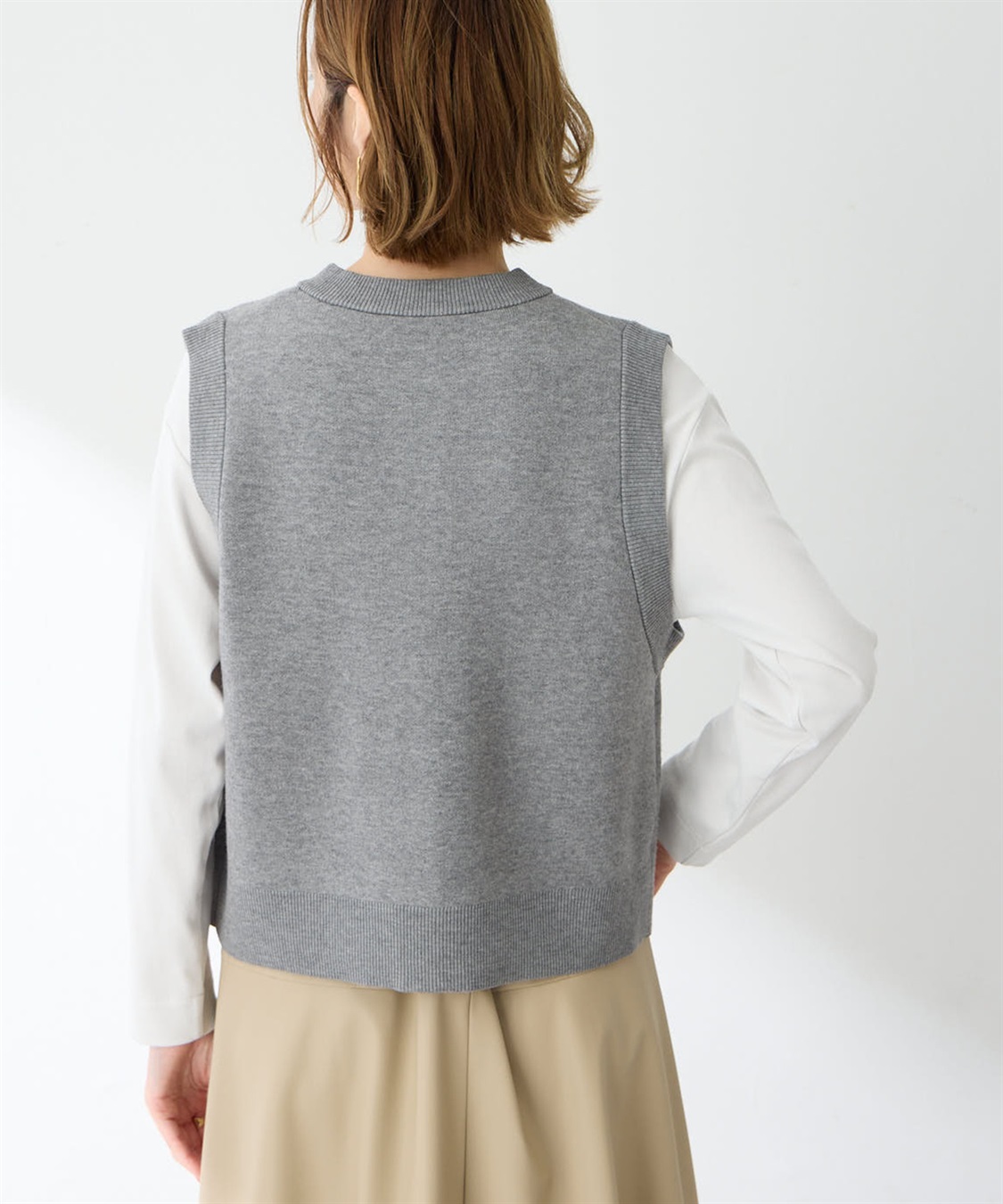 Petit Honfleur ニットベスト_sub_6