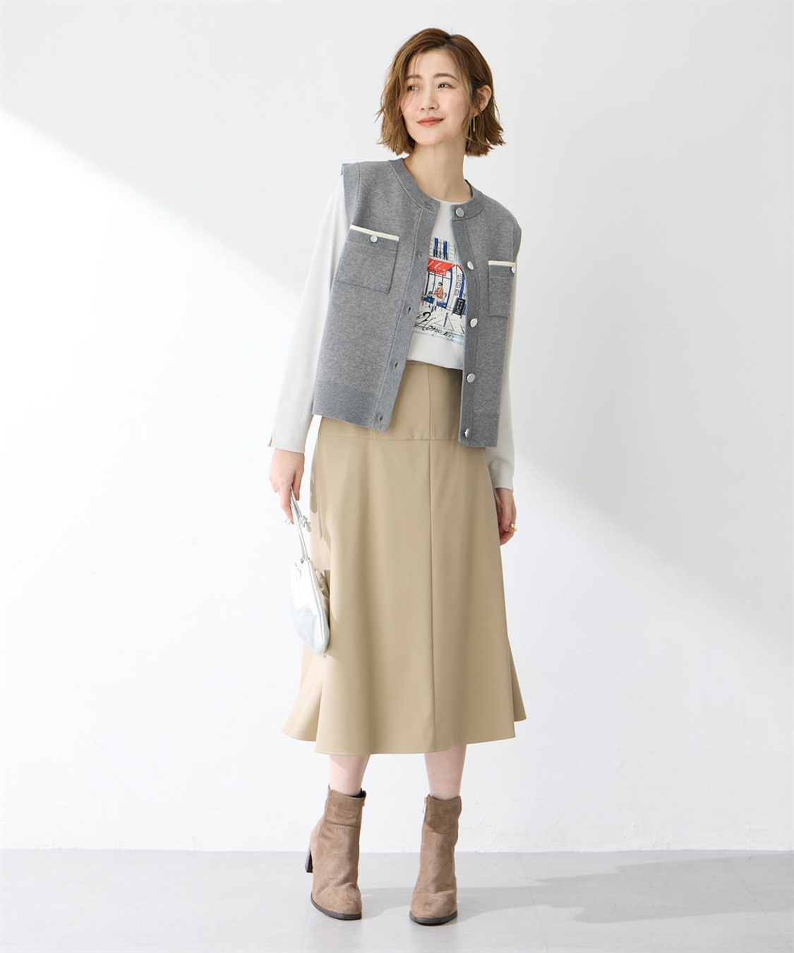 Petit Honfleur ニットベスト_sub_14