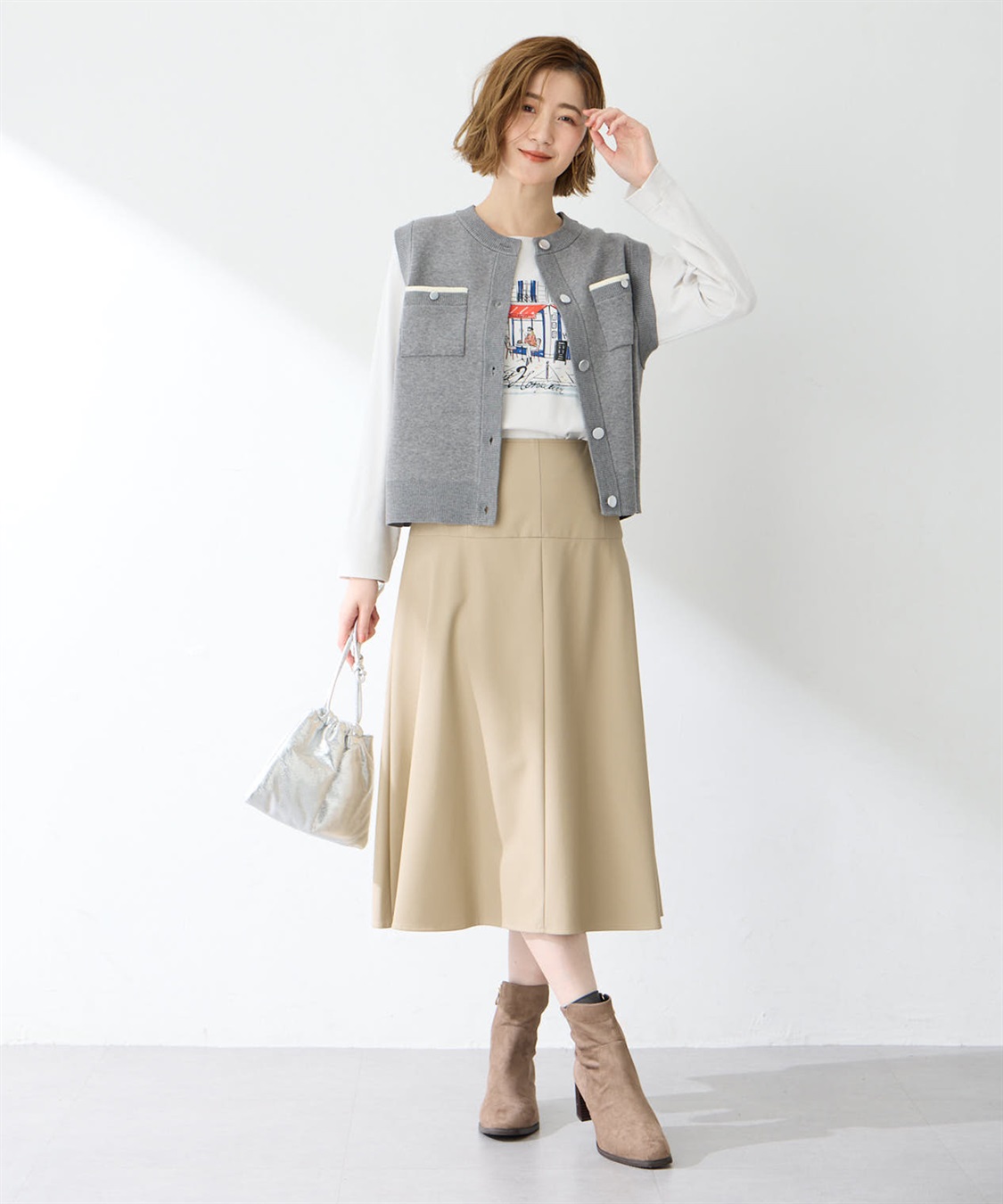 Petit Honfleur ニットベスト_sub_15