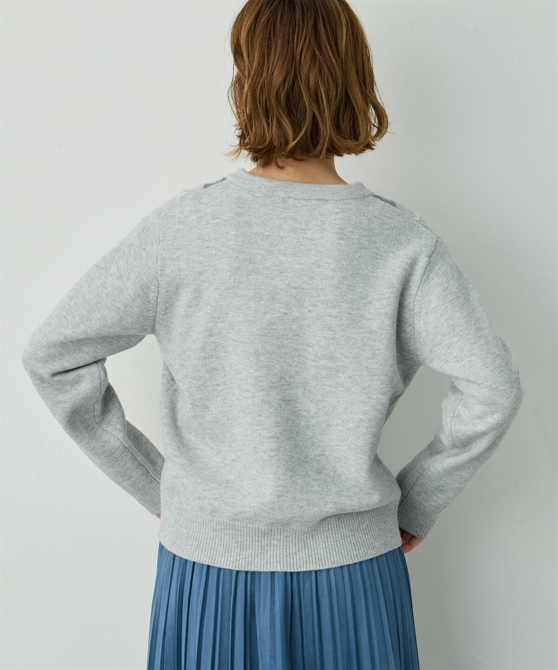 Petit Honfleur アーガイルカーディガン_sub_5