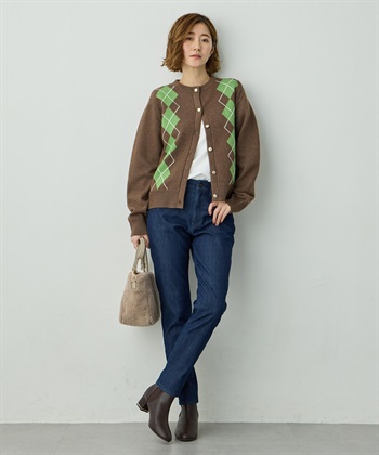 Petit Honfleur アーガイルカーディガン_subthumb_10