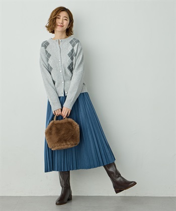 Petit Honfleur アーガイルカーディガン_subthumb_11