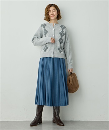 Petit Honfleur アーガイルカーディガン_subthumb_12