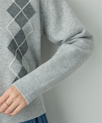 Petit Honfleur アーガイルカーディガン_subthumb_15