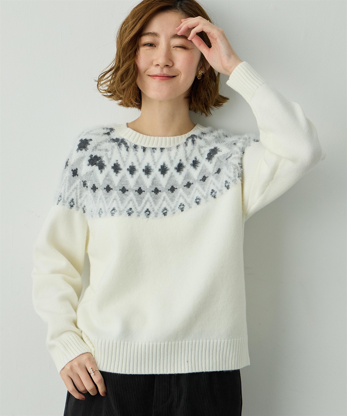 Petit Honfleur フェアアイルニット_sub_6