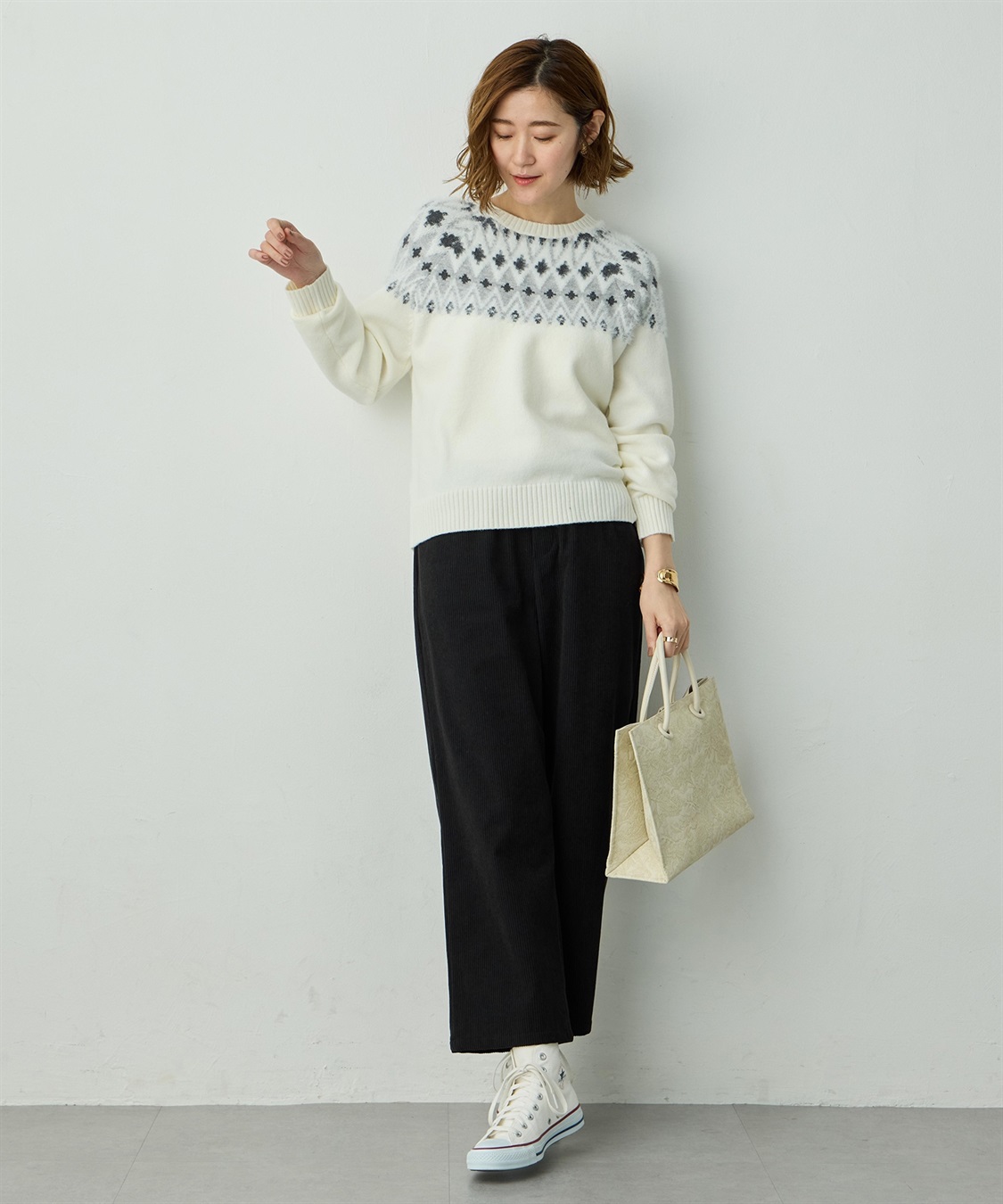 Petit Honfleur フェアアイルニット_sub_9