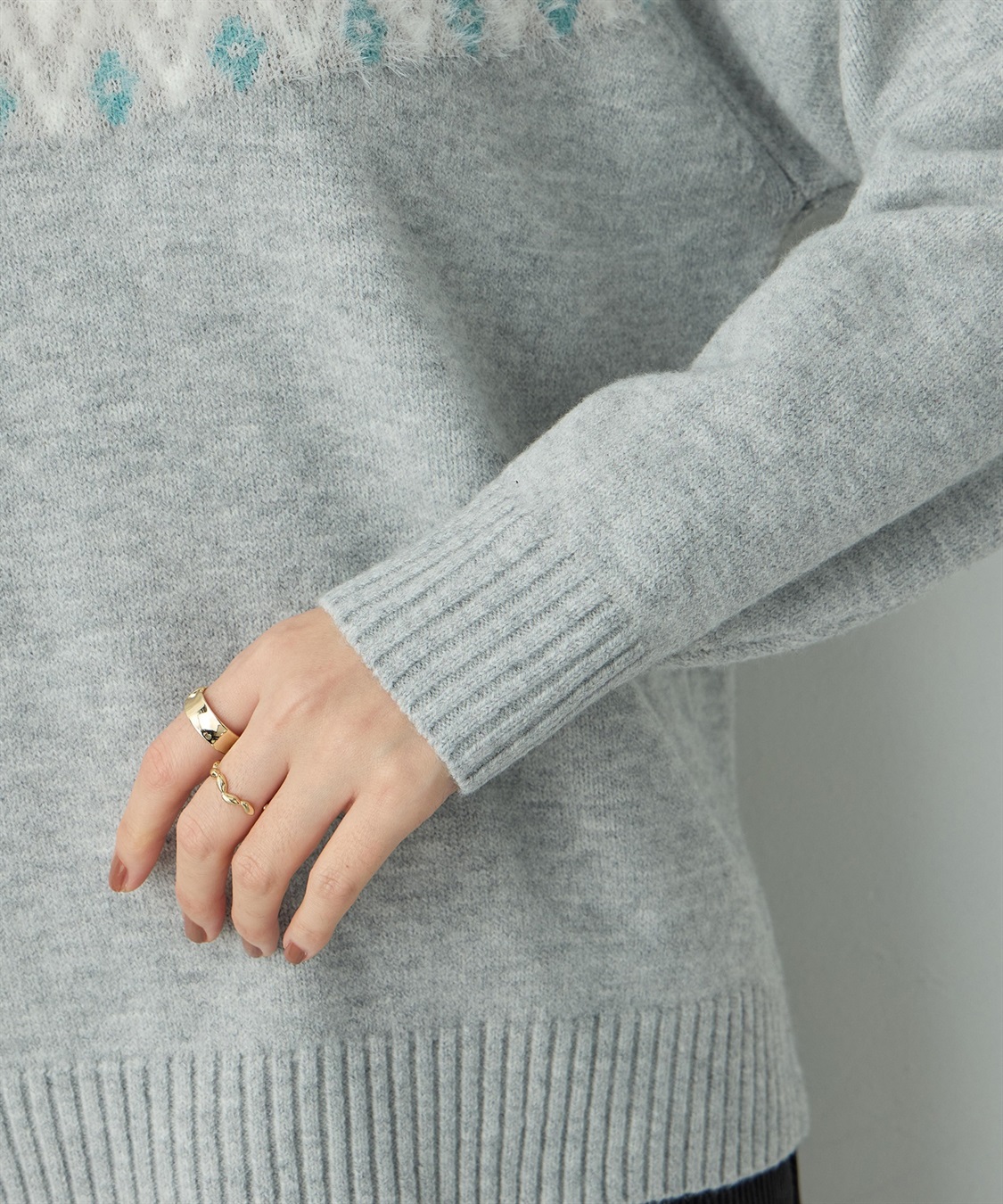 Petit Honfleur フェアアイルニット_sub_15