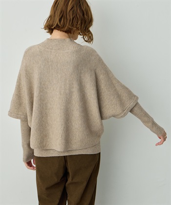 Petit Honfleur ポンチョアンサンブルニット_subthumb_3