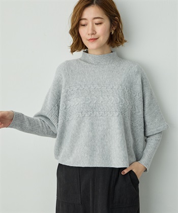 Petit Honfleur ポンチョアンサンブルニット_subthumb_8