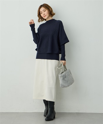 Petit Honfleur ポンチョアンサンブルニット_subthumb_15