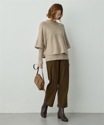 Petit Honfleur ポンチョアンサンブルニット_subthumb_17