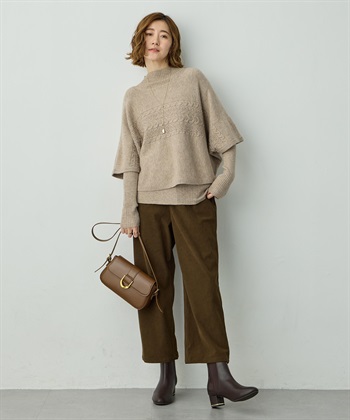 Petit Honfleur ポンチョアンサンブルニット_subthumb_18