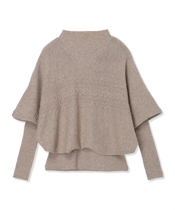 Petit Honfleur ポンチョアンサンブルニット_subthumb_22