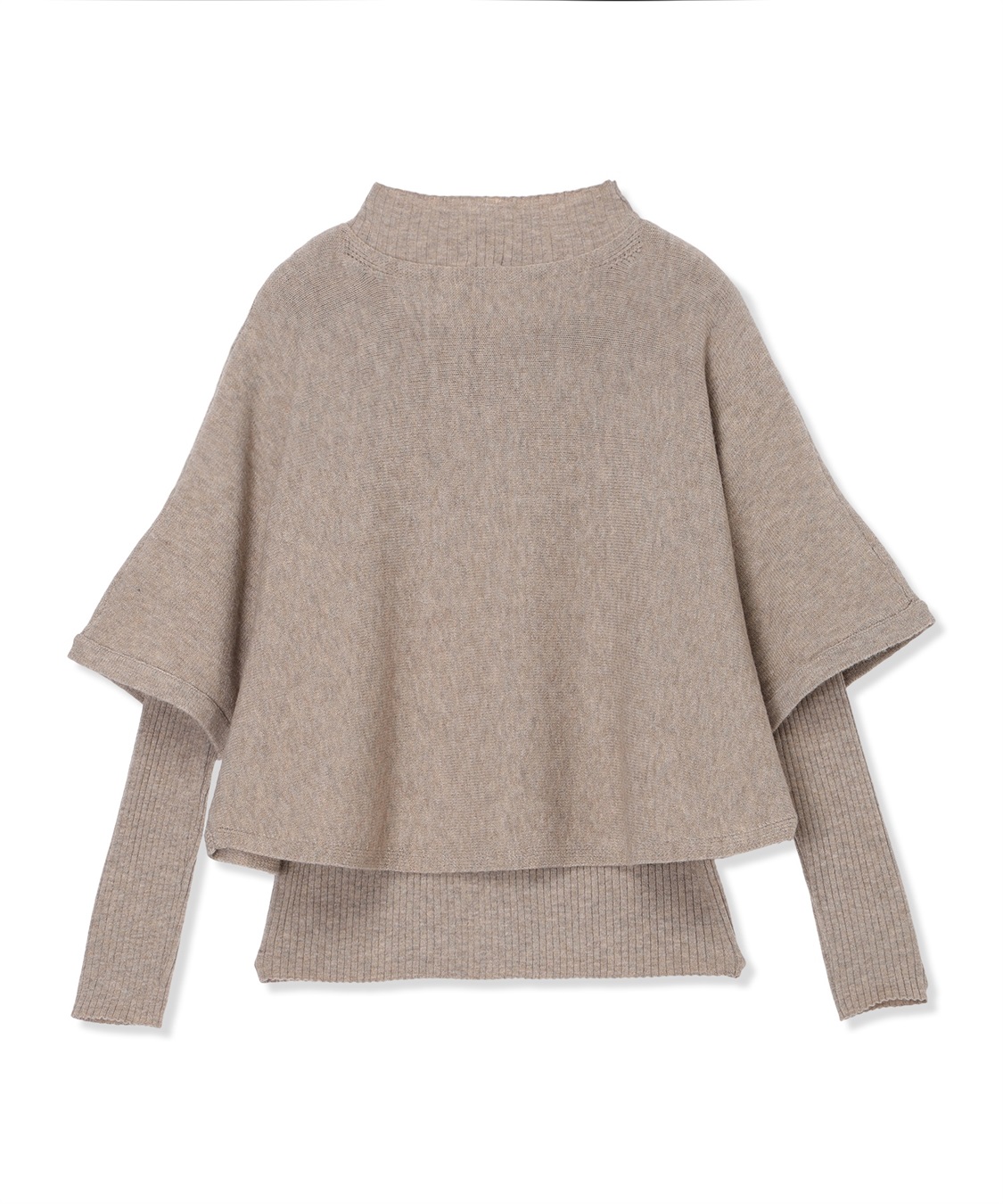 Petit Honfleur ポンチョアンサンブルニット_sub_23