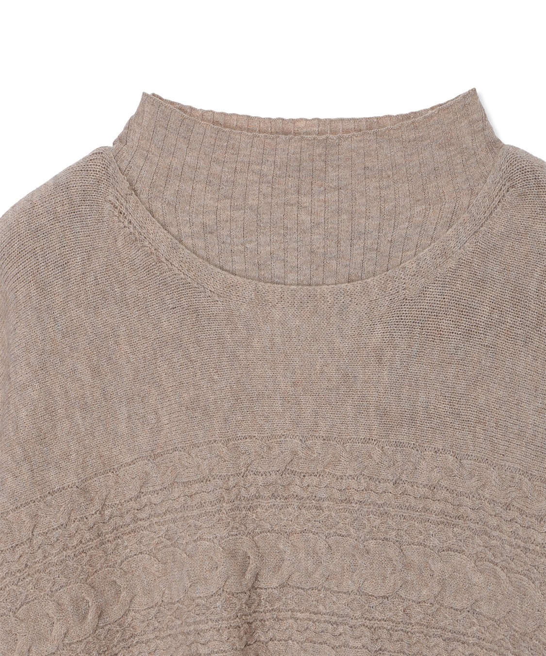 Petit Honfleur ポンチョアンサンブルニット_sub_25