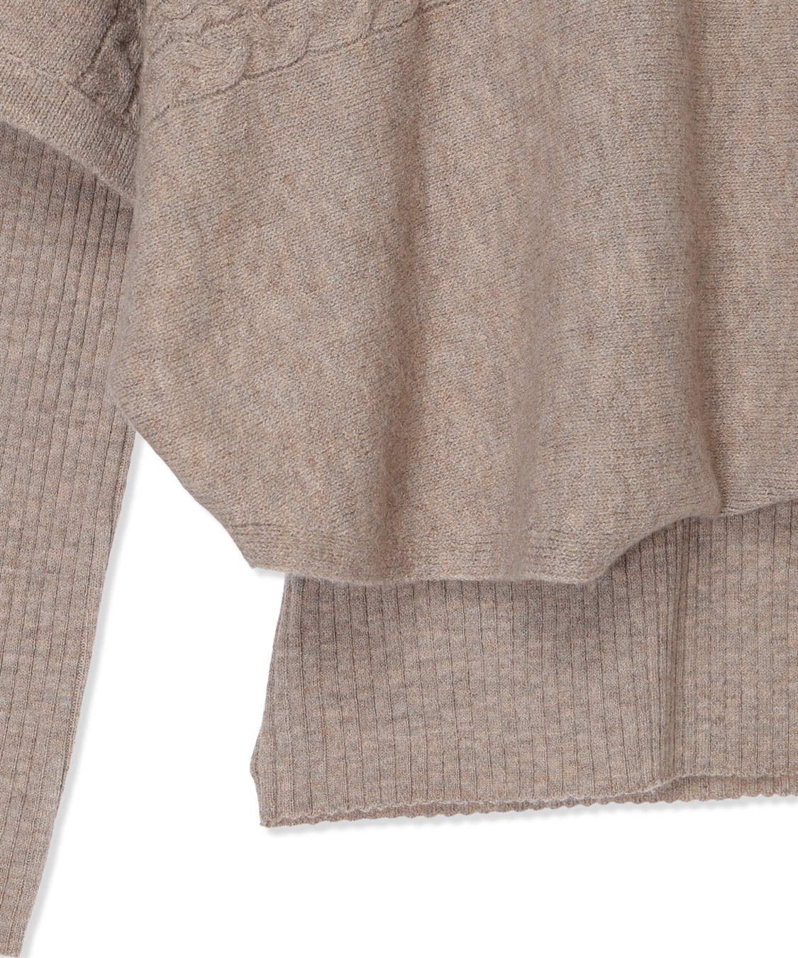 Petit Honfleur ポンチョアンサンブルニット_sub_26