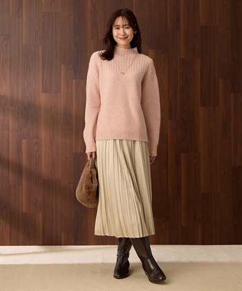 Petit Honfleur カラーネップニットプルオーバー【ハンドウォッシャブル】_subthumb_11