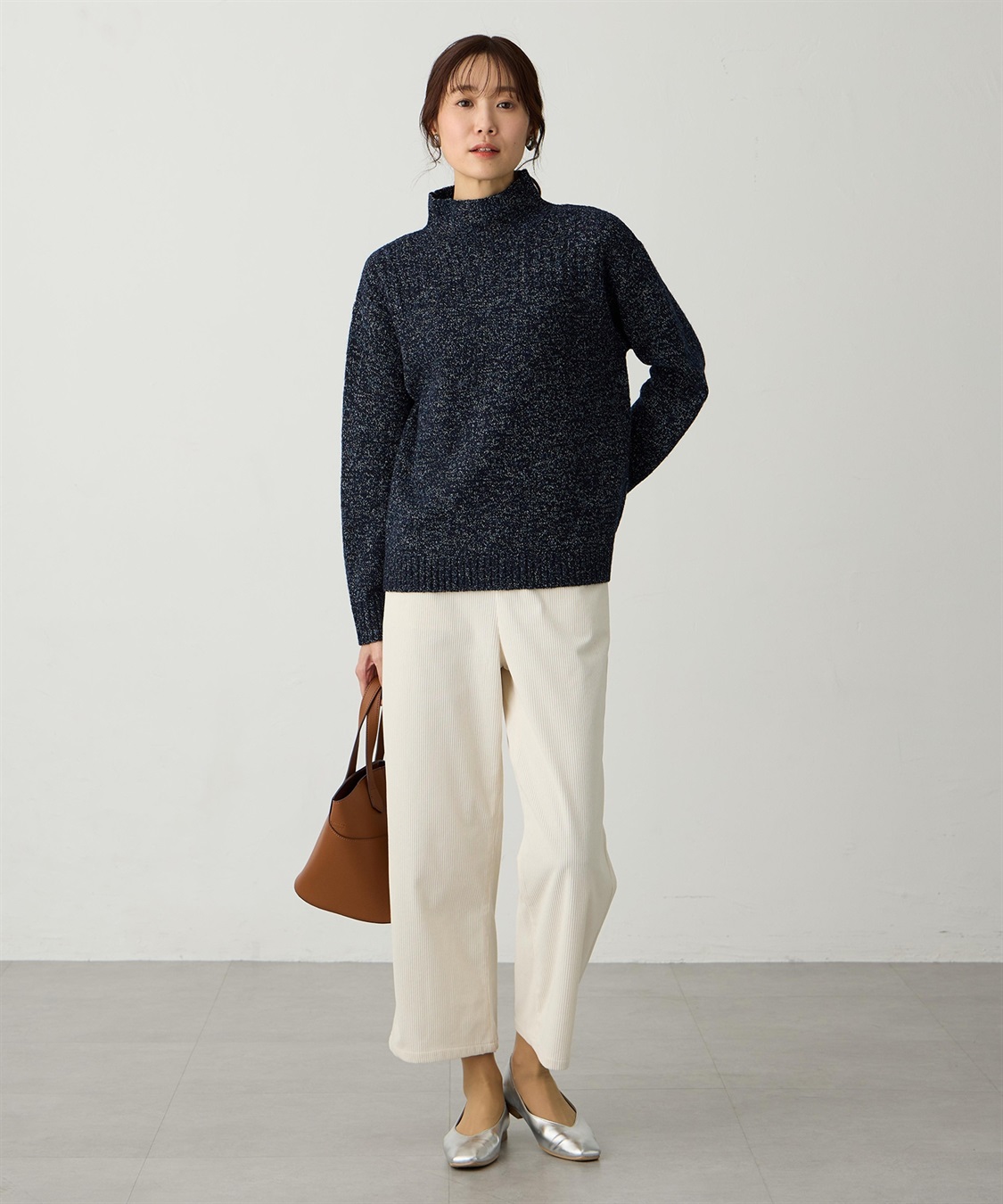 Petit Honfleur カラーネップニットプルオーバー【ハンドウォッシャブル】_sub_14