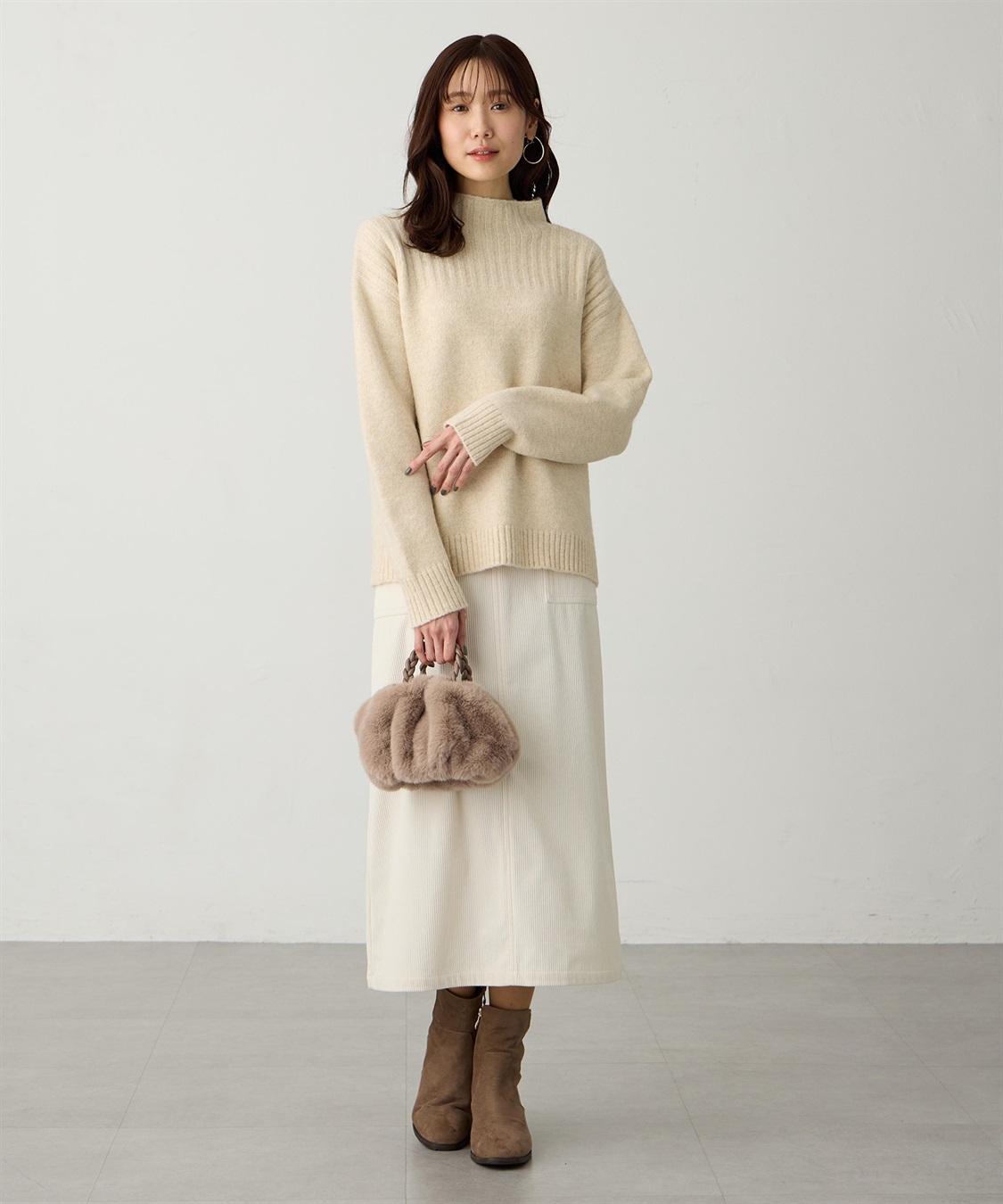 Petit Honfleur カラーネップニットプルオーバー【ハンドウォッシャブル】_sub_15