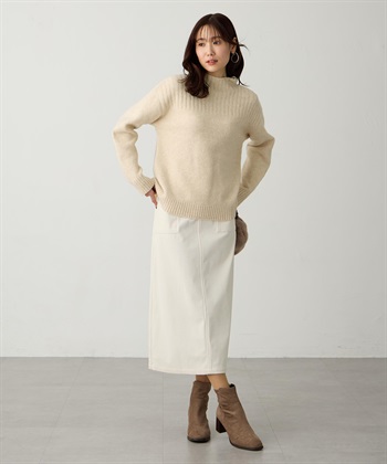 Petit Honfleur カラーネップニットプルオーバー【ハンドウォッシャブル】_subthumb_16