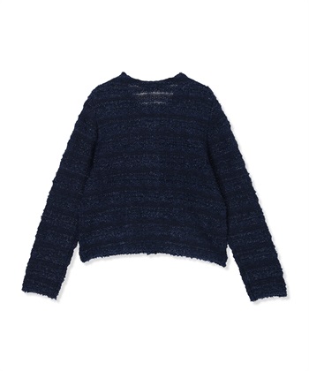 Petit Honfleur ツイード風ニットクルーカーディガン【ハンドウォッシャブル】_subthumb_23