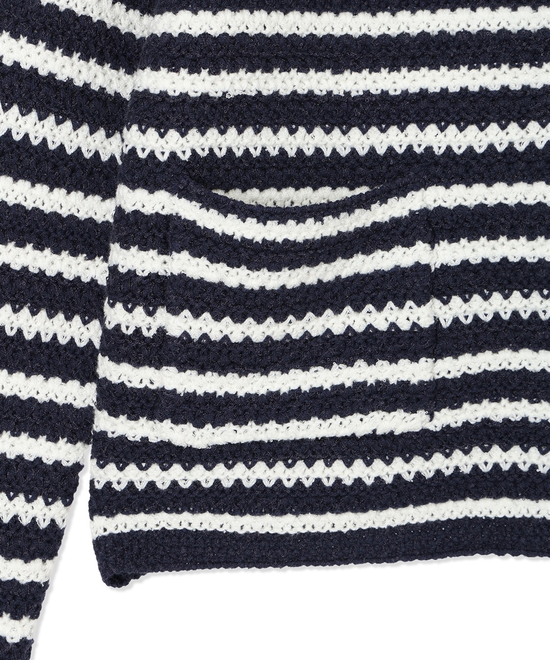 Petit Honfleur ボーダーカーディガン_sub_18