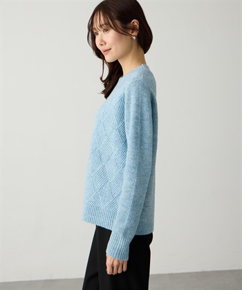 Petit Honfleur ダイヤニットプルオーバー_subthumb_2